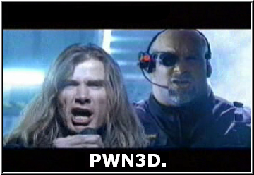 Megadeth and Goldberg.